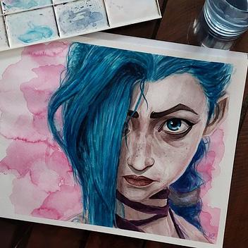 Aquarell - Fanart